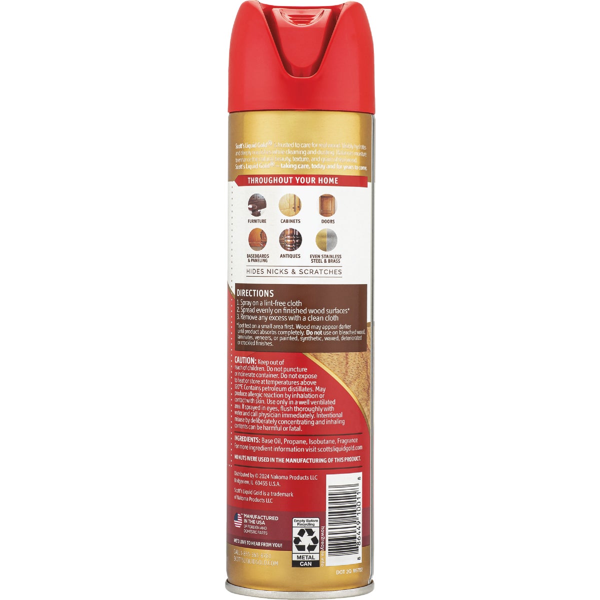 Scott's Liquid Gold 11.5 Oz. Wood Cleaner & Preservative Image 5