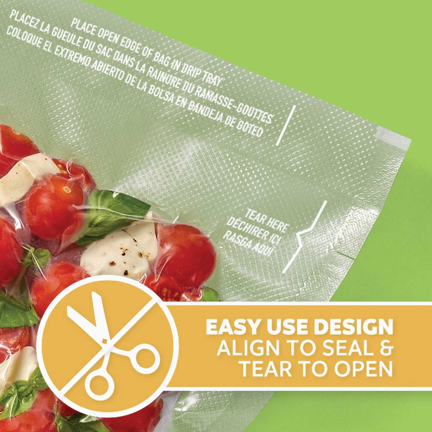 FoodSaver 1 Qt. Pre-Cut Bag (19-Count) Image 2
