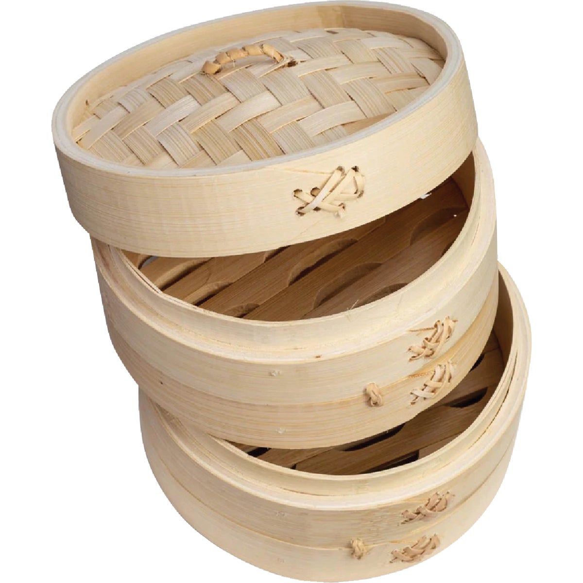 Joyce Chen 2-Tier 6 In. Bamboo Steamer Baskets Image 8