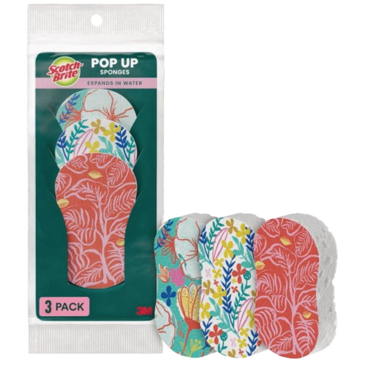 Scotch-Brite Pop-Up Sponge (3-Pack)