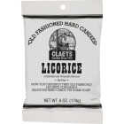Claeys 6 Oz. Old Fashion Licorice Hard Candy Image 1