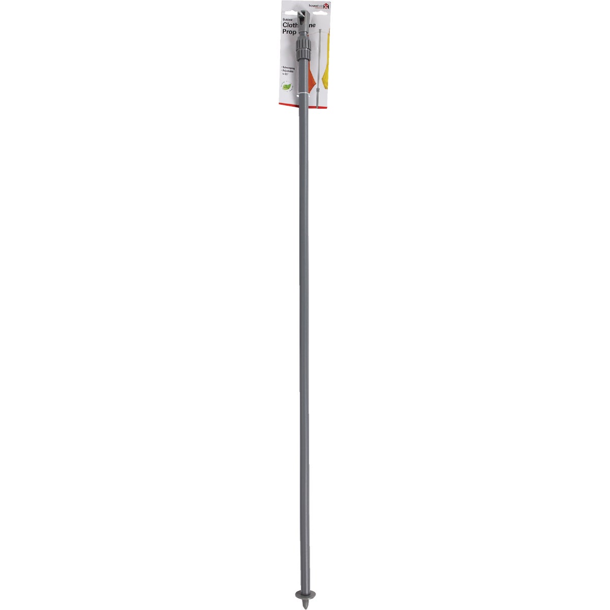 Household Essentials 85 In. Steel Powder Coated Clothesline Prop Image 2