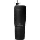 Pour Caddy 20 Oz. Black Stainless Steel Insulated Drink Holder Image 1
