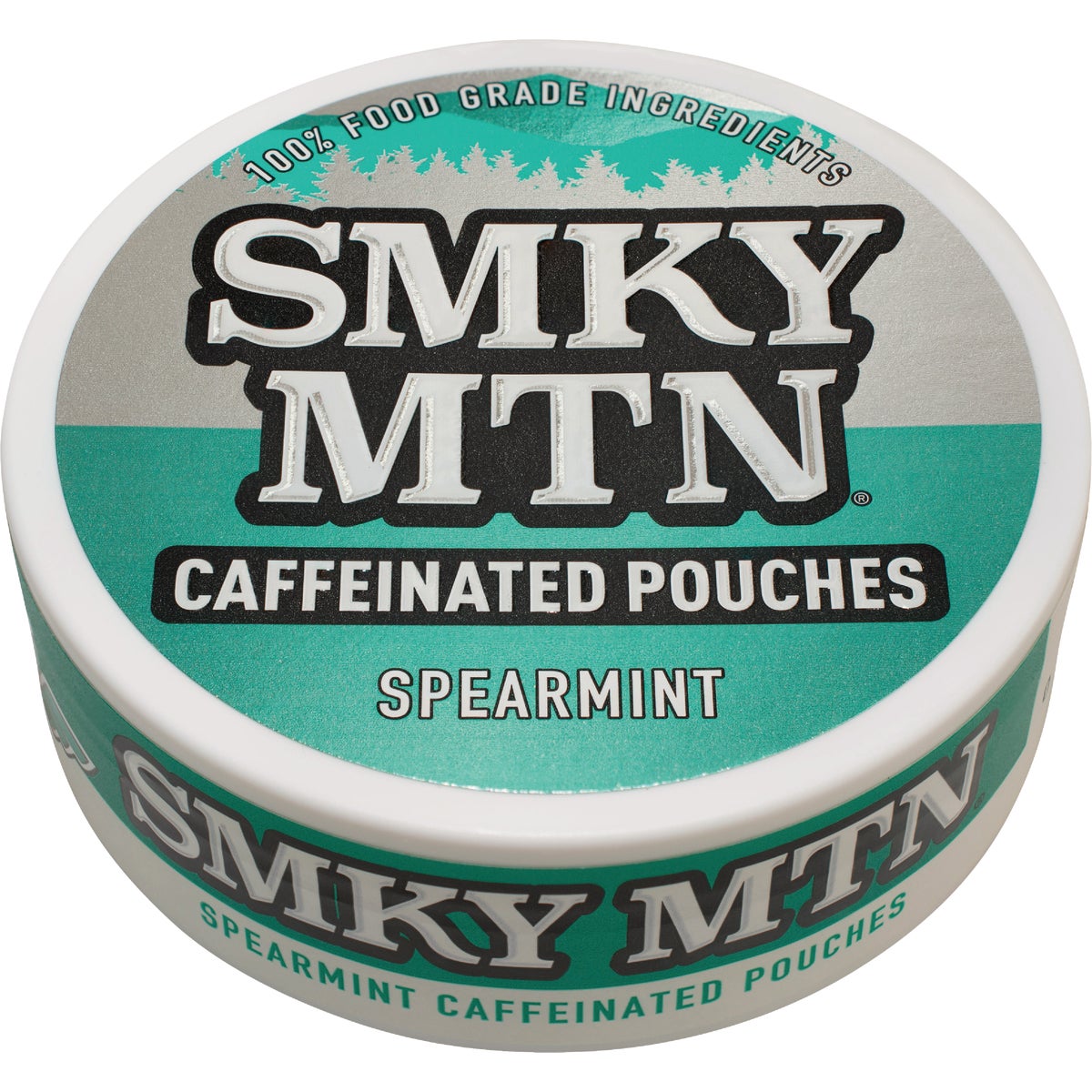 Smokey Mountain Spearmint Caffeinated Pouches