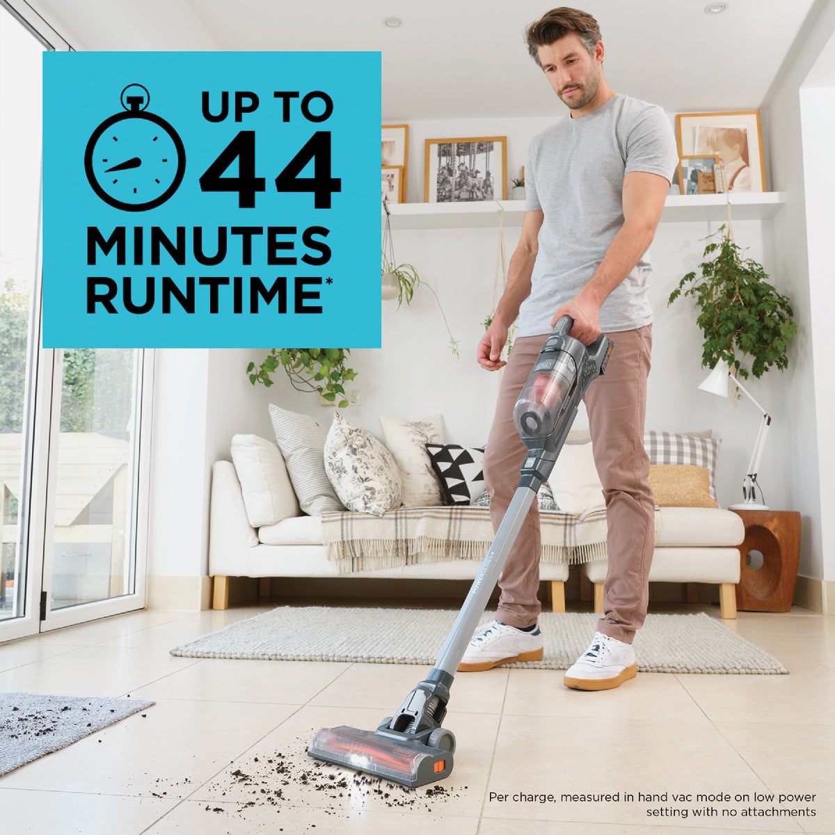 Black & Decker PowerSeries+ 20V MAX Cordless Stick Vacuum Kit Image 5