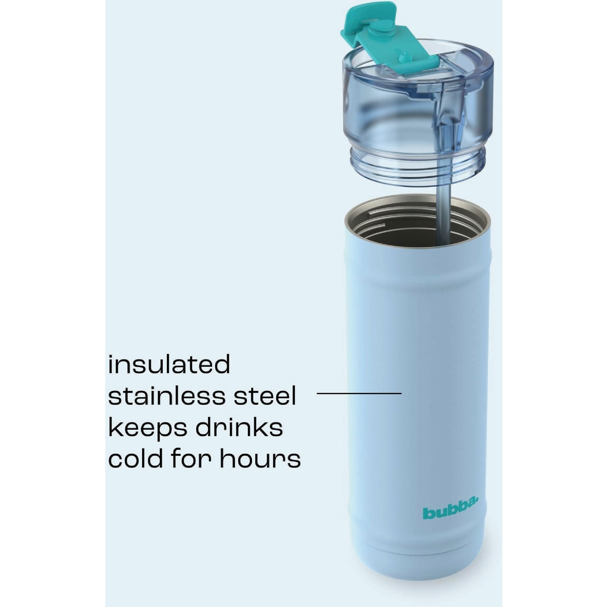 Bubba 32 Oz. DualSip Insulated Stainless Steel Water Bottle, Daydreamin' Image 2