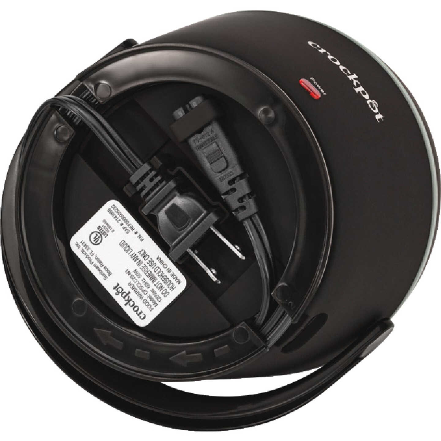 Crock-Pot Lunch Crock 20 Oz. Black Food Warmer Image 6