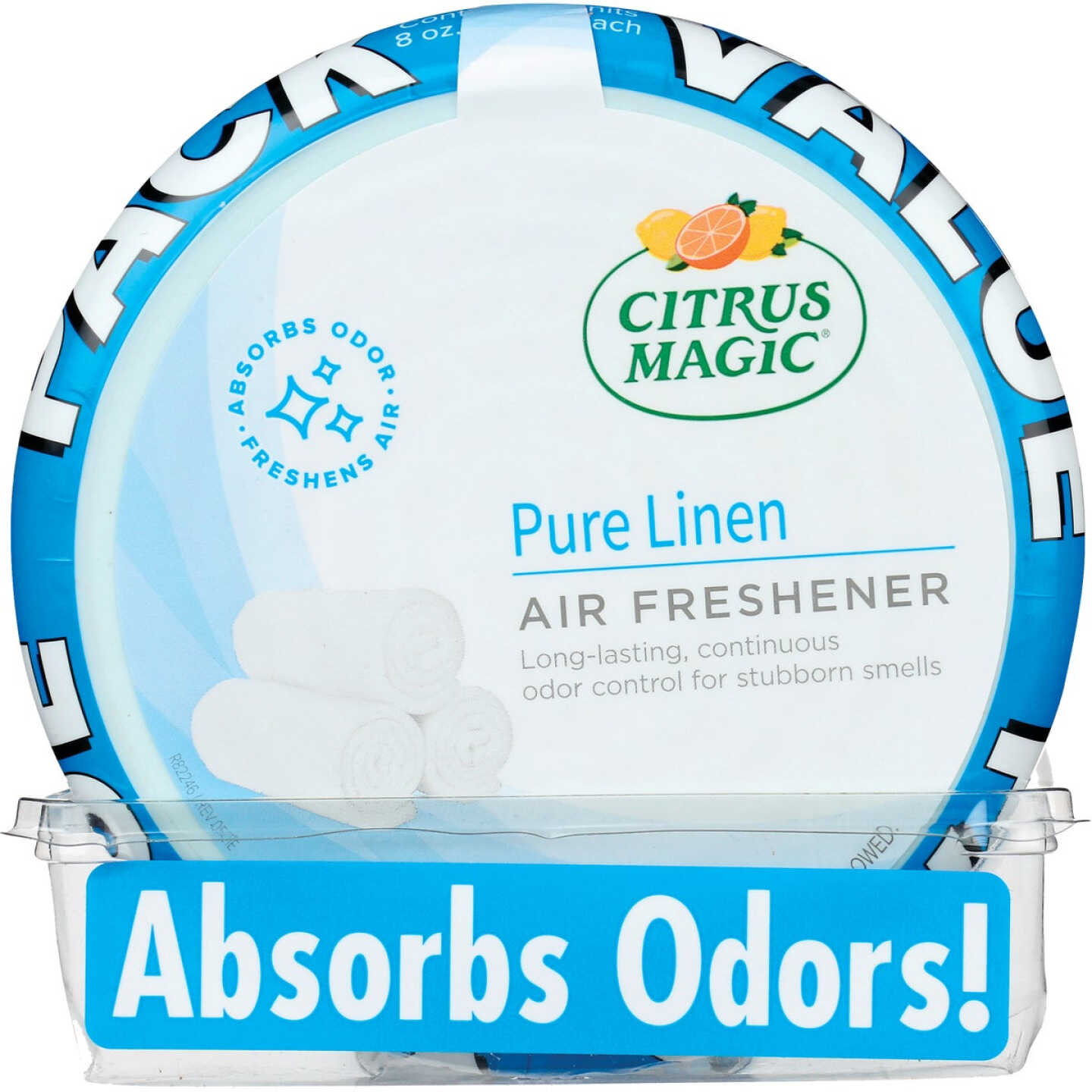 Citrus Magic 8 Oz. Linen Solid Air Freshener (2-Pak) Image 1