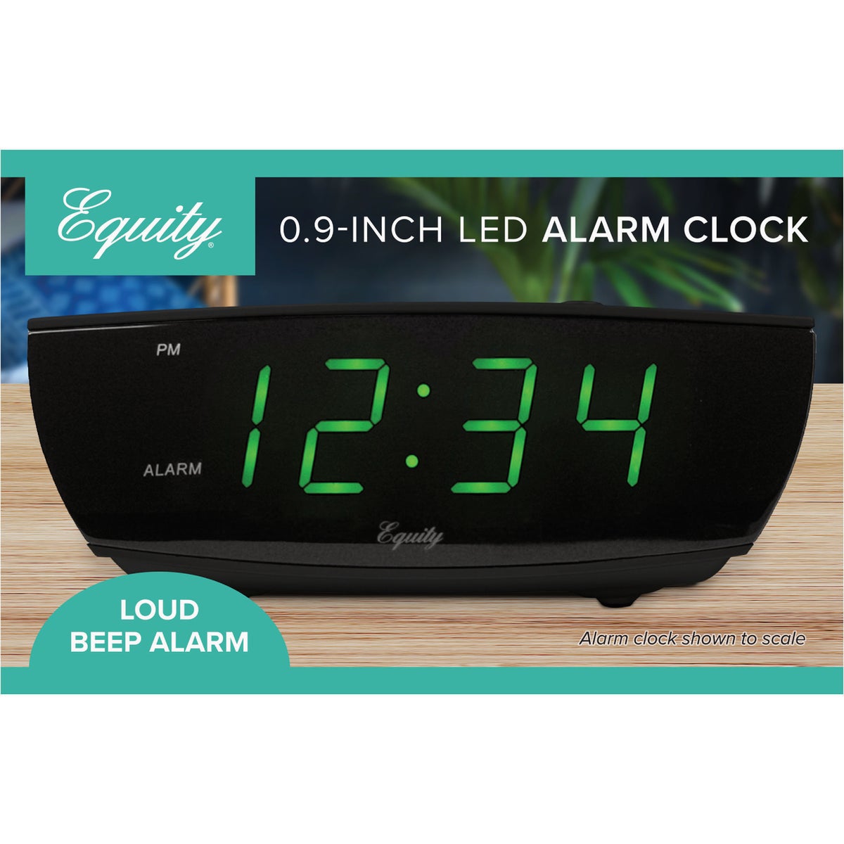 La Crosse Technology Equity 0.9 Green LED Alarm Clock Image 4
