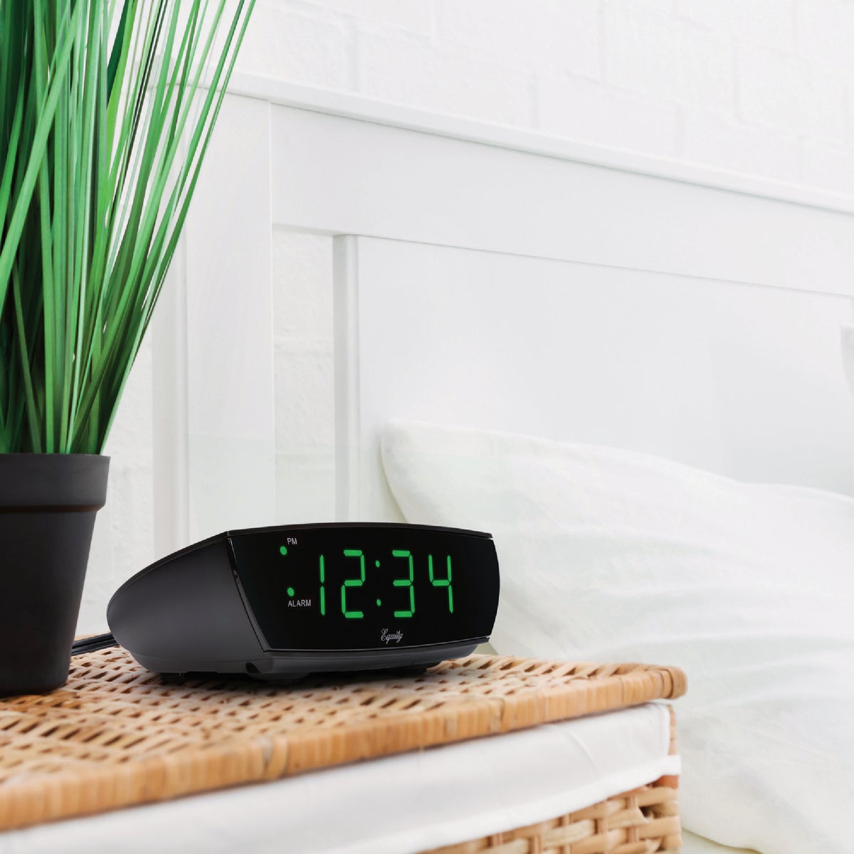 La Crosse Technology Equity 0.9 Green LED Alarm Clock Image 3