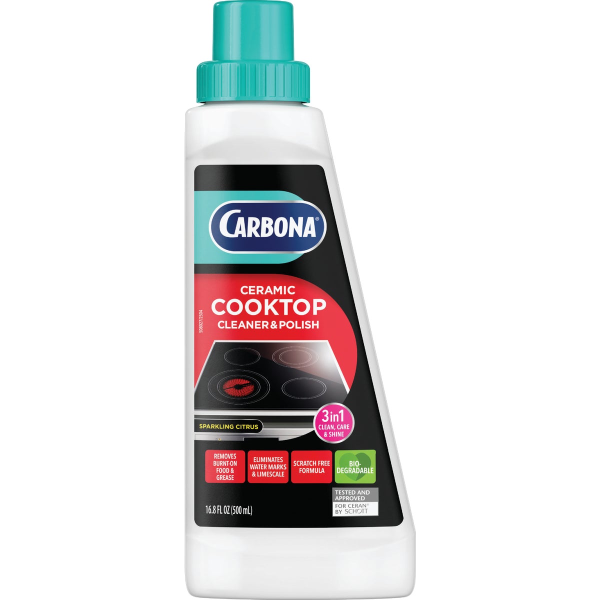 Carbona 16.8 Oz. Ceramic Cooktop Cleaner & Polish
