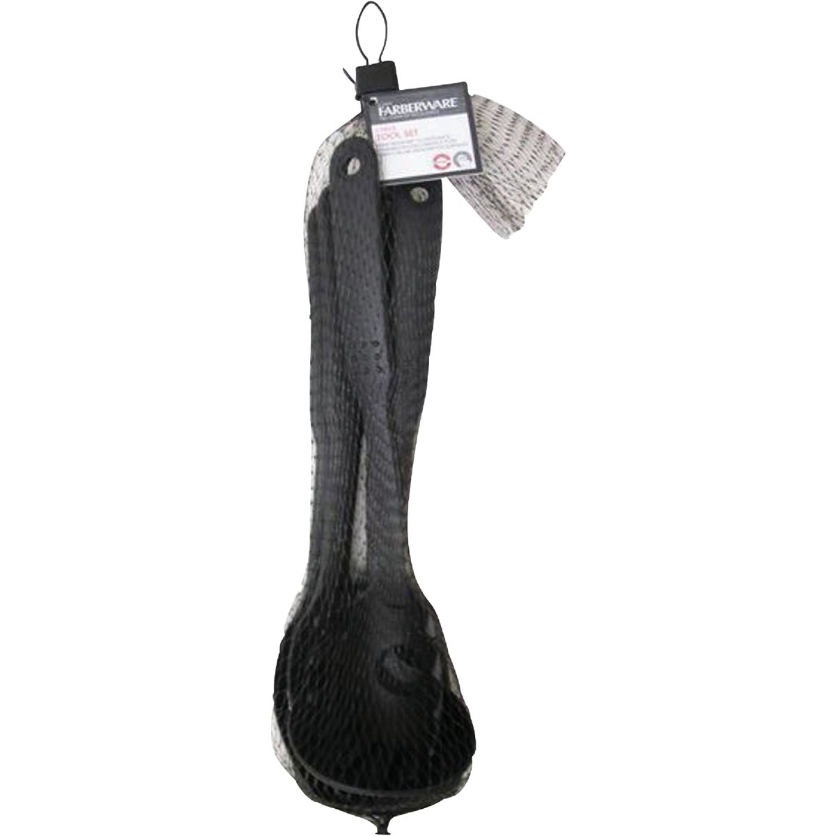 Farberware Nylon Cooking Tools in Black Mesh Bag (5-Piece) Image 2