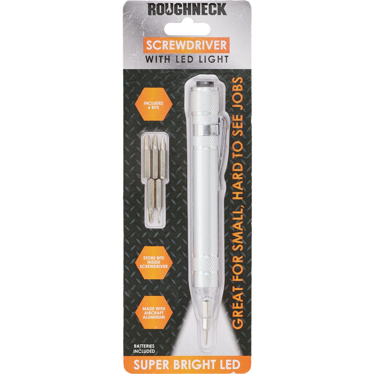Roughneck Screwdriver with LED Light Image 3