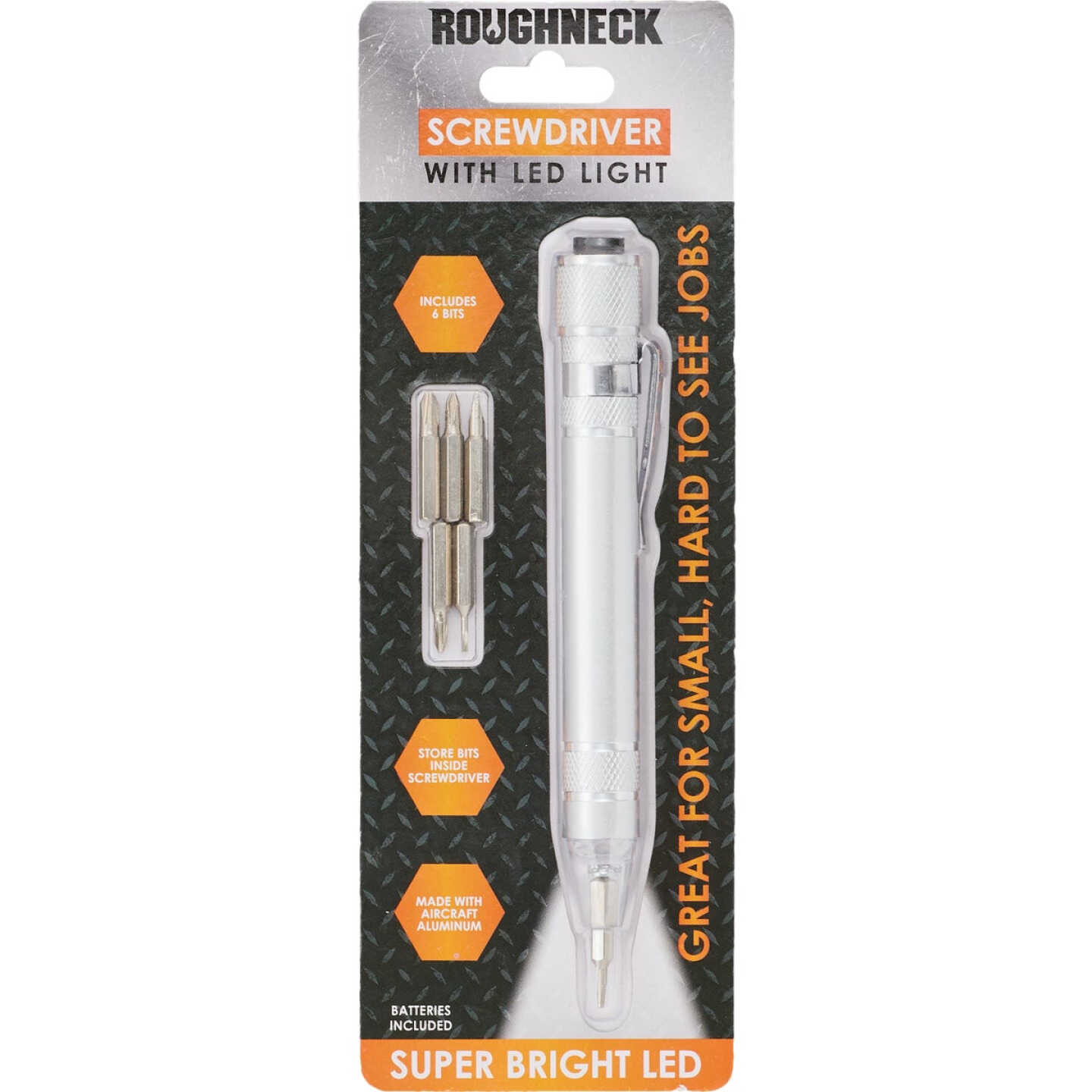 Roughneck Screwdriver with LED Light Image 3