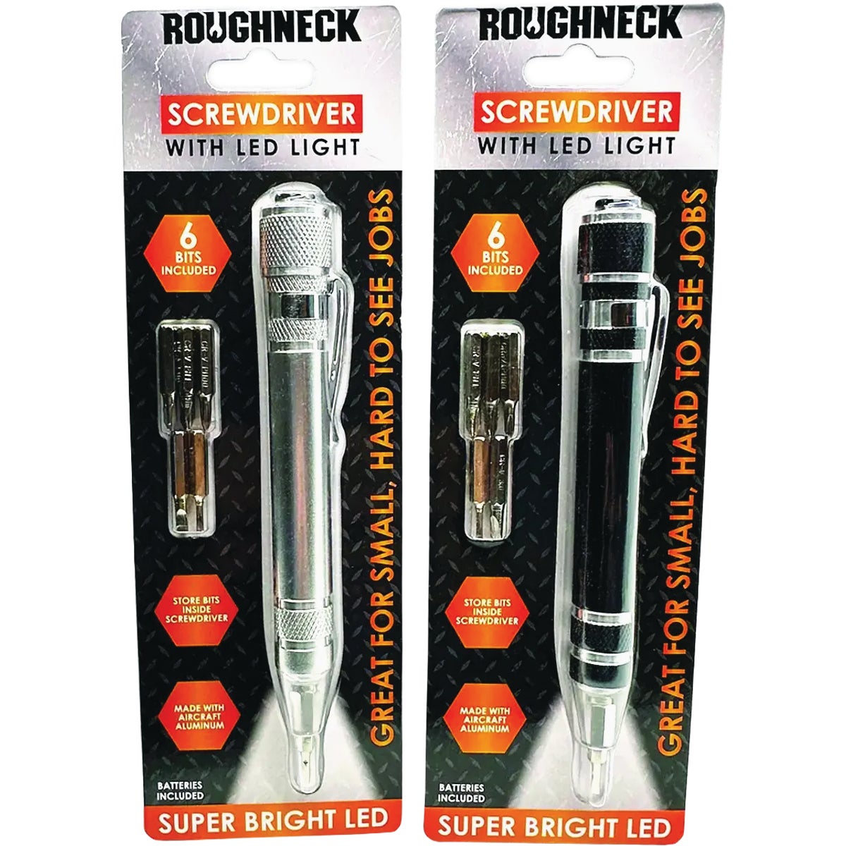 Roughneck Screwdriver with LED Light Image 2
