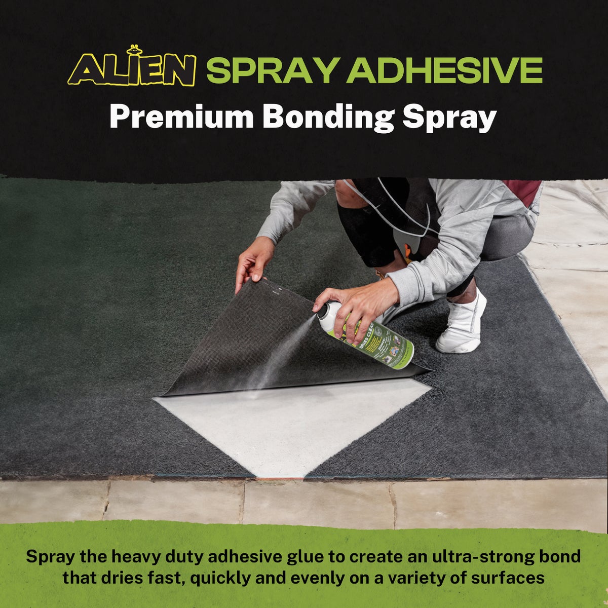 Alien 14 Oz. Spray Adhesive, Clear Image 3