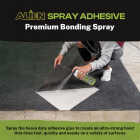 Alien 14 Oz. Spray Adhesive, Clear Image 3