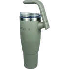 Outsider 40 Oz. Insulated Tumbler with Swivel Handle, Cobblestone Image 2