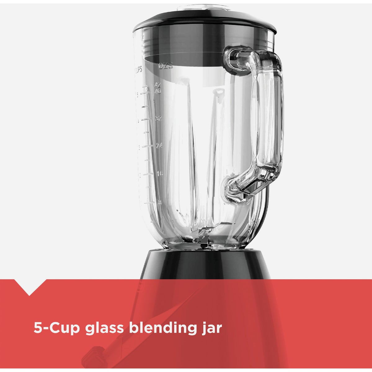Black & Decker IceCrush 8-Speed Blender with 7-Cup Glass Jar Image 3
