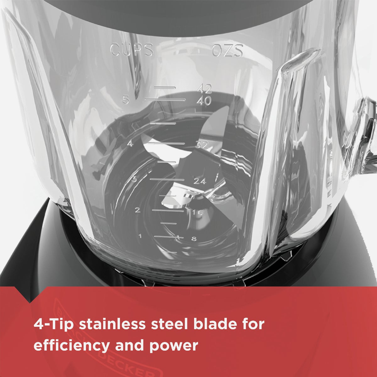Black & Decker IceCrush 8-Speed Blender with 7-Cup Glass Jar Image 2