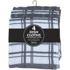 Kay Dee Designs Charcoal Dish Cloth Set (4-Piece) Image 2