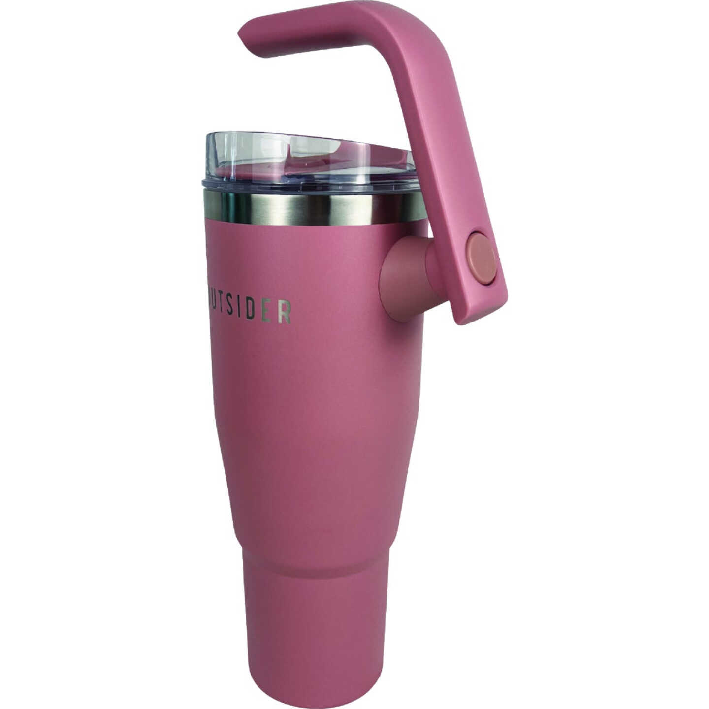 Outsider 40 Oz. Insulated Tumbler with Swivel Handle, Rose Tan Image 2