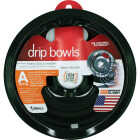 Range Kleen Electric 6" Style A Round Black Drip Pan Image 2