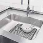 OXO Good Grips 11.5 In. x 12.25 In. Gray Sink Mat Image 2
