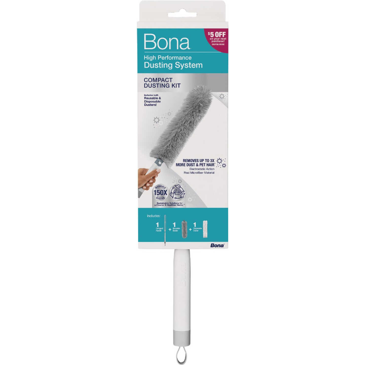 Bona High Performance Dusting System Compact Dusting Kit Image 1