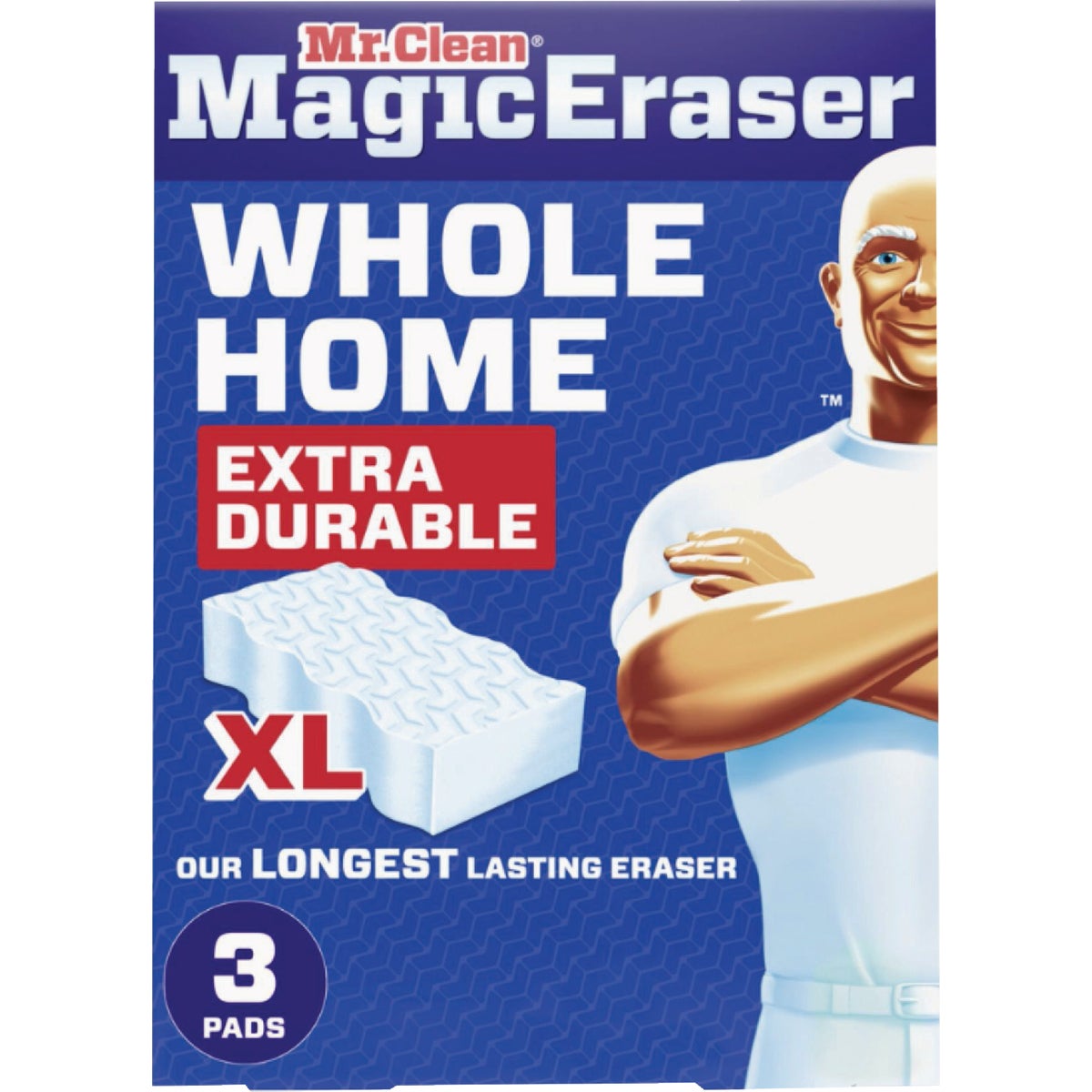 Mr. Clean Magic Eraser Whole Home Extra Durable XL Cleansing Pad (3-Count)