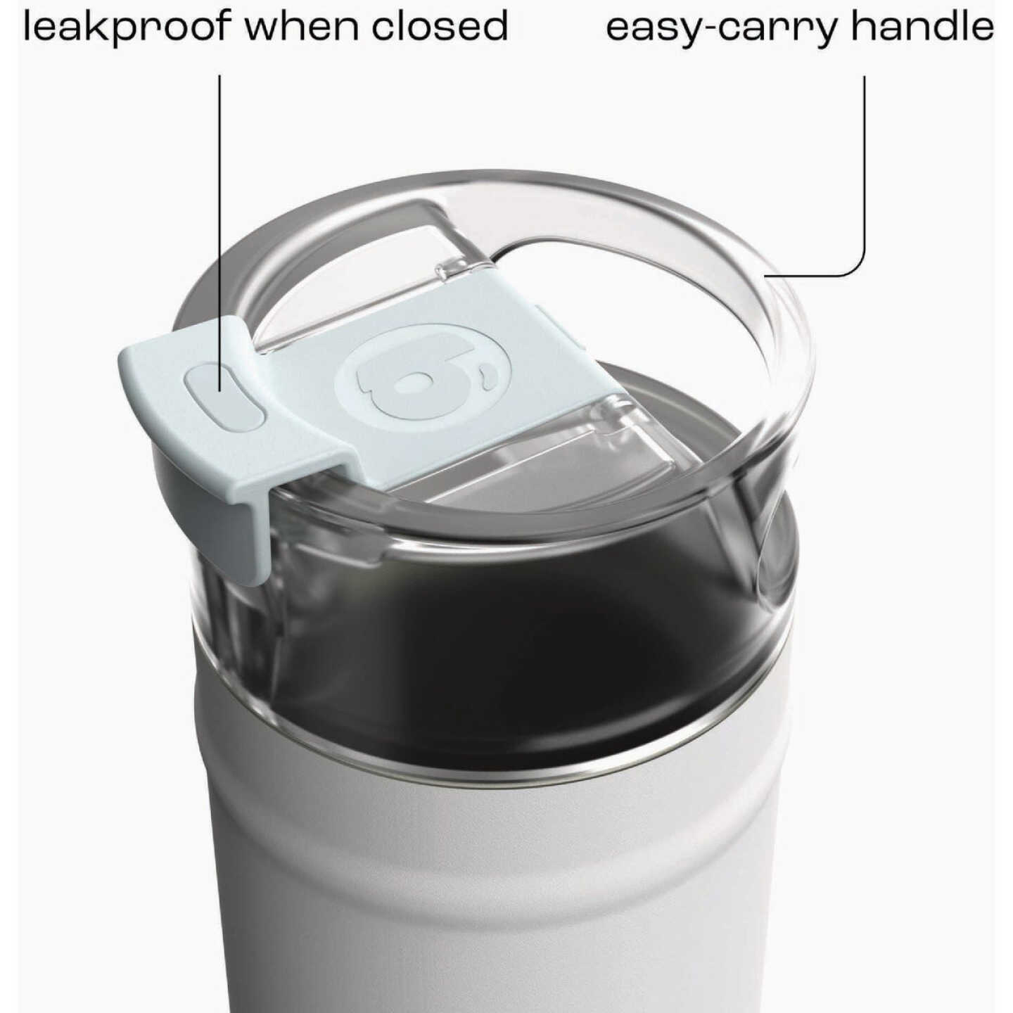 Bubba 32 Oz. White DualSip Insulated Stainless Steel Water Bottle Image 4