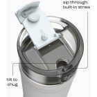 Bubba 32 Oz. White DualSip Insulated Stainless Steel Water Bottle Image 2