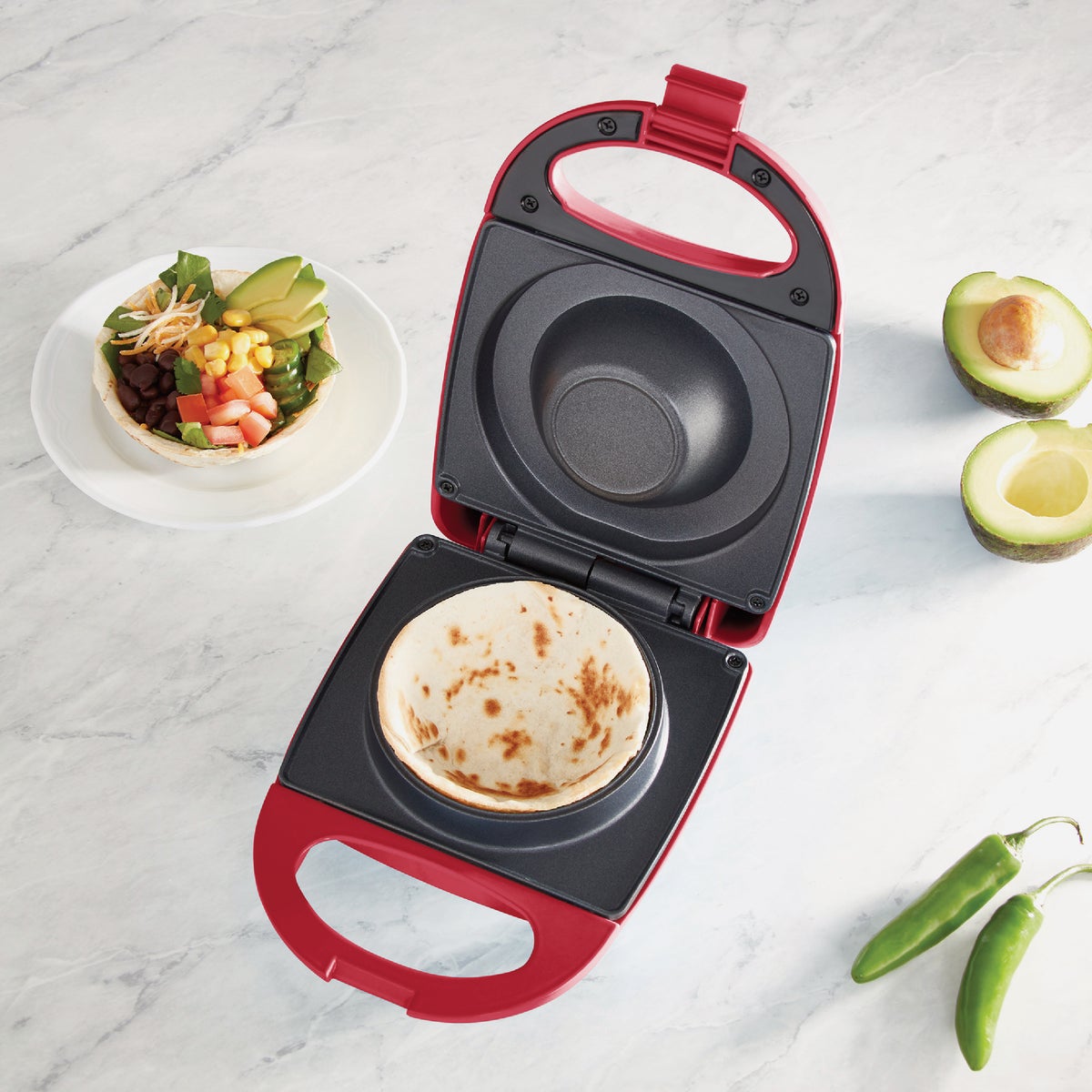 Rise By Dash Waffle Bowl Maker Image 3