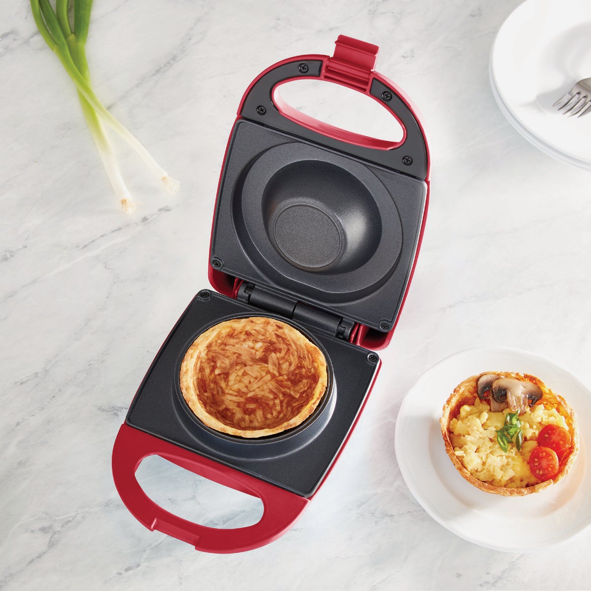 Rise By Dash Waffle Bowl Maker Image 4