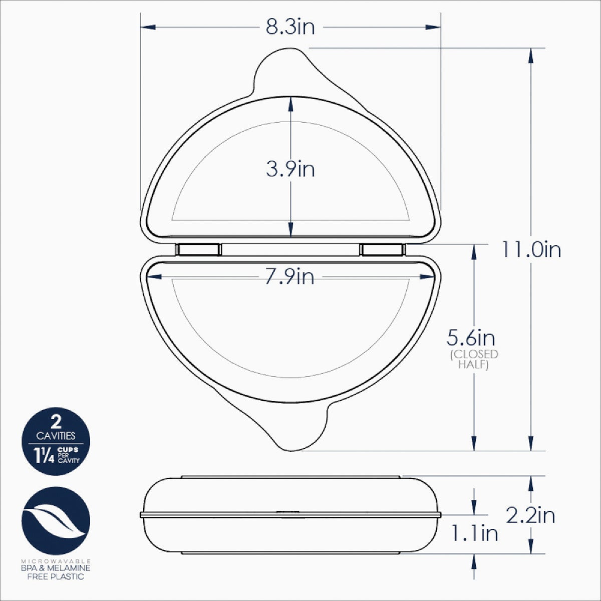 Nordic Ware Microwave Omelet Pan Image 2