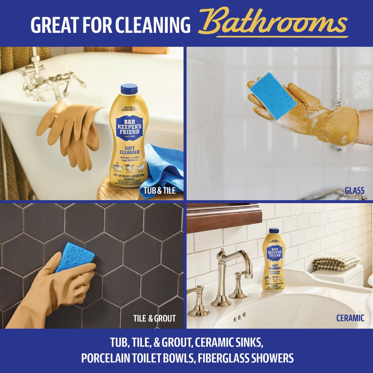 Bar Keepers Friend 26 Oz. All-Purpose Soft Cleanser Image 4