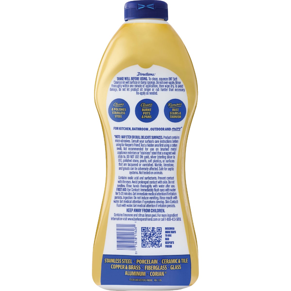 Bar Keepers Friend 26 Oz. All-Purpose Soft Cleanser Image 7