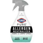 Clorox 26 Oz. PURE Allergen Neutralizer Fabric and Carpet Spray, Clean Breeze Image 1
