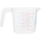 Smart Savers 2 Cup White Plastic Measuring Cup Image 1