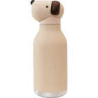 Ad-N-Art 16 Oz. Bestie Animal Insulated Water Bottle, Beige Dog Image 4