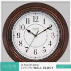 La Crosse Clock Co. 12 In. Evelyn Wall Clock Image 4