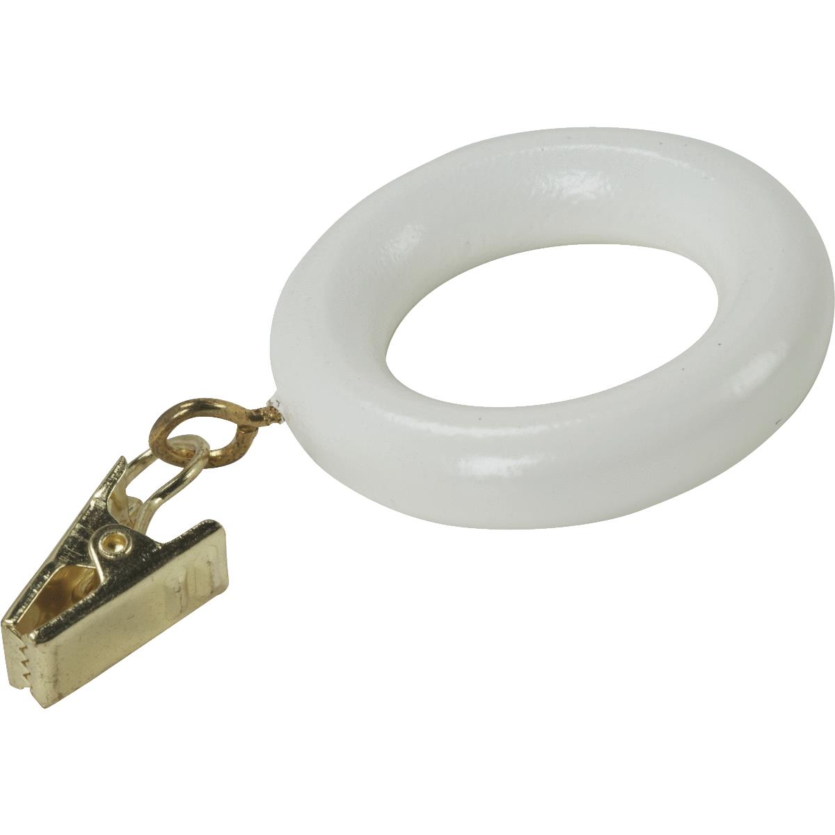 7CT WHITE CLIP RINGS