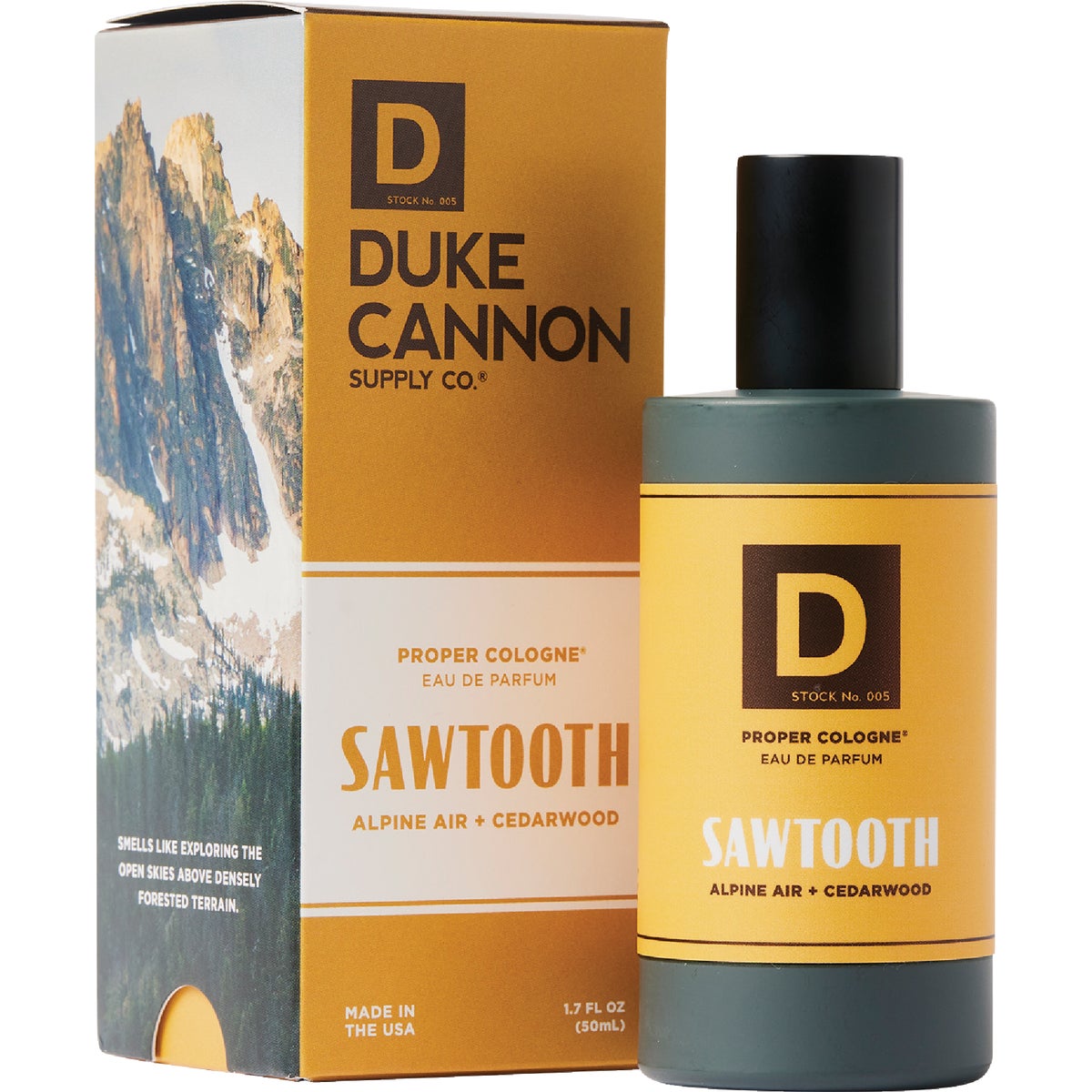 Duke Cannon 1.7 Oz. Sawtooth Liquid Proper Cologne