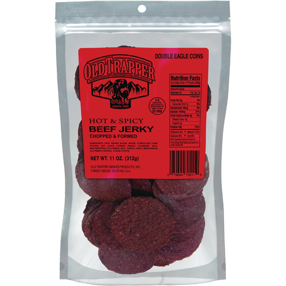 Old Trapper 11 Oz. Spicy Beef Jerky