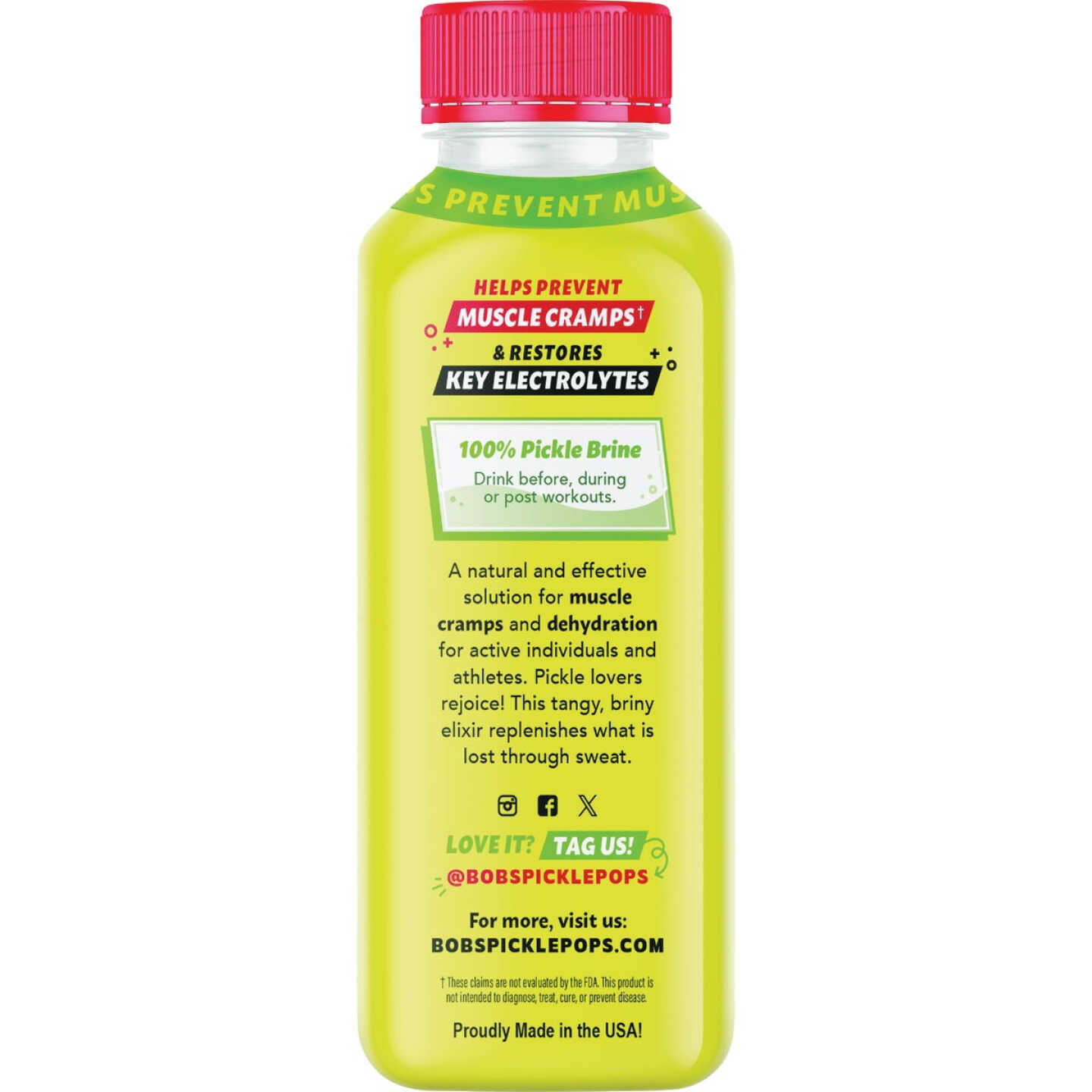 Bob's Pickle Potion 6.3 Oz. Sport Drink Image 2