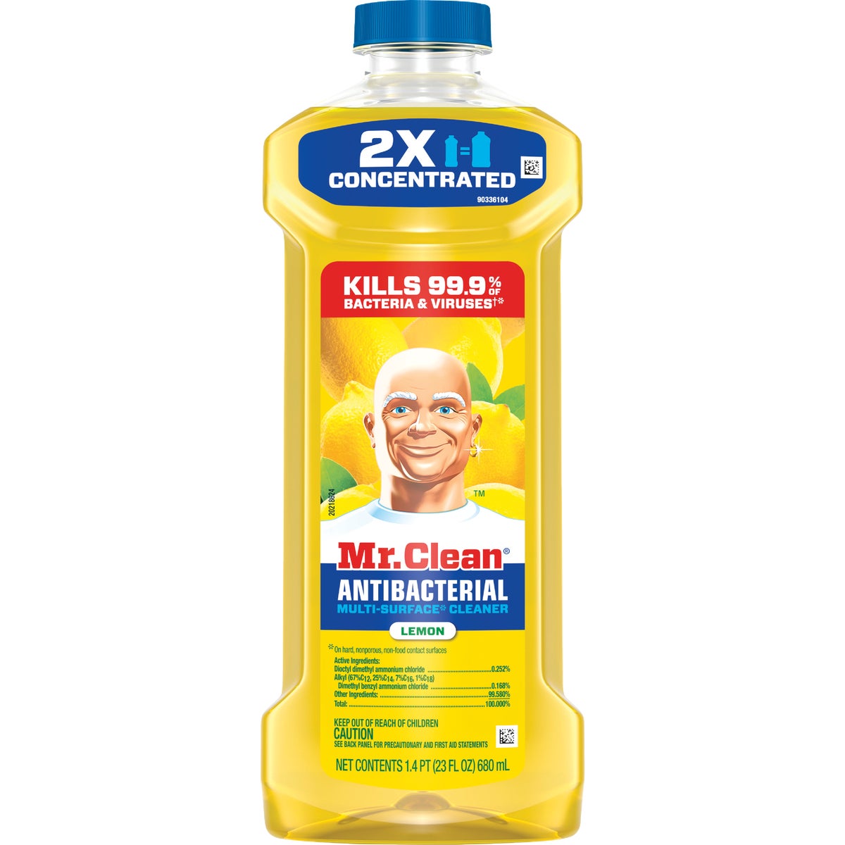 Mr. Clean 23 Oz. Lemon 2X Concentrated Multi-Surface All-Purpose Cleaner