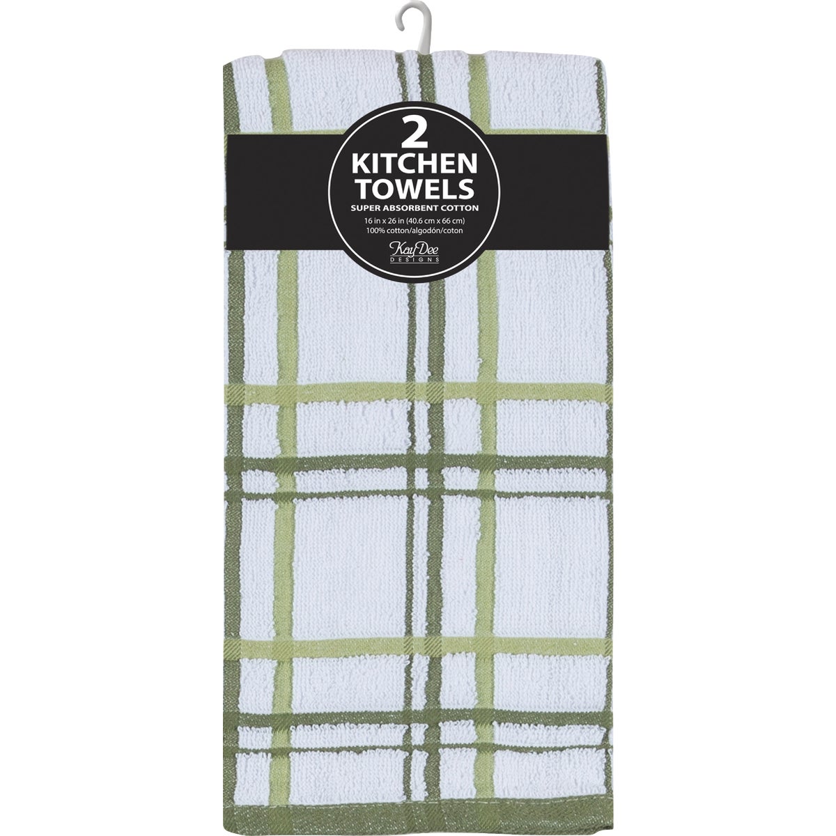 Kay Dee Designs Meadow Terry Kitchen Towel (2-Pack) Image 2