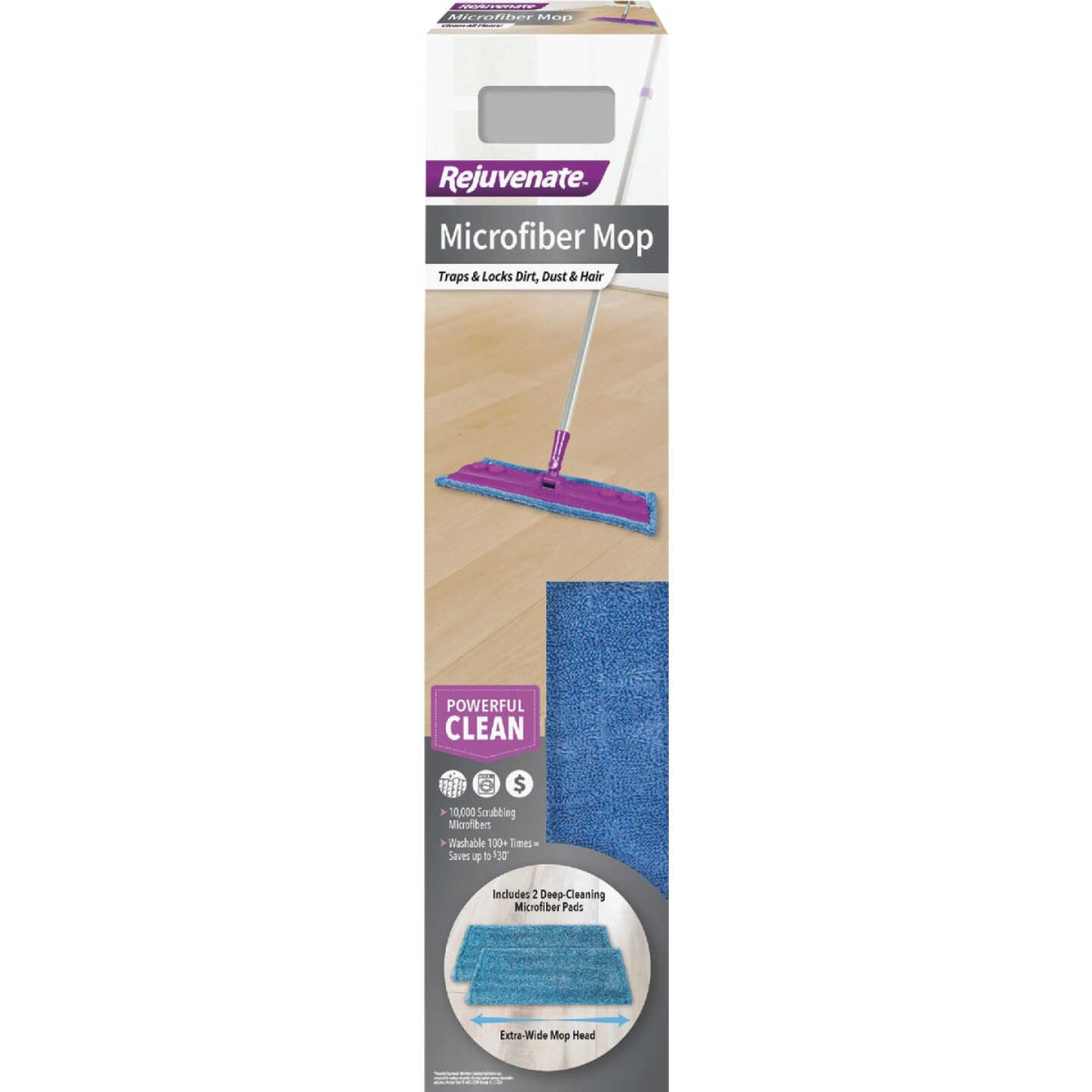 Rejuvenate Microfiber Floor Mop Kit Image 1