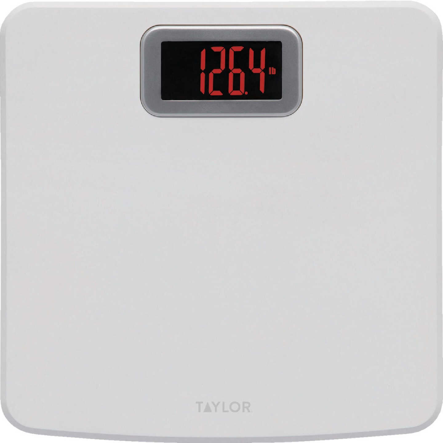 Taylor Digital 400 Lb. Bath Scale, White Image 1