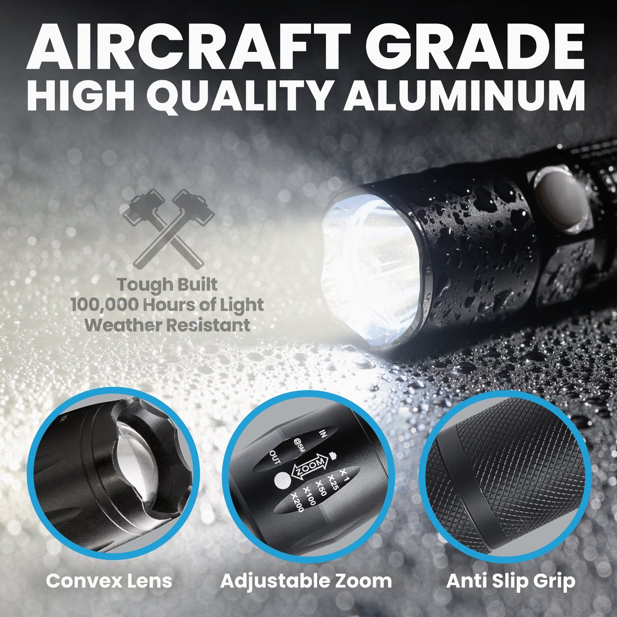 Bell+Howell Taclight Flashlights (3-Pack) Image 5